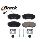 BRECK Bremsbelagsatz, Scheibenbremse